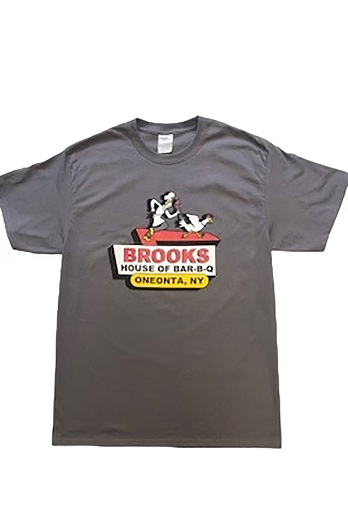 Road Sign T-Shirt | Brooks House of BBQ