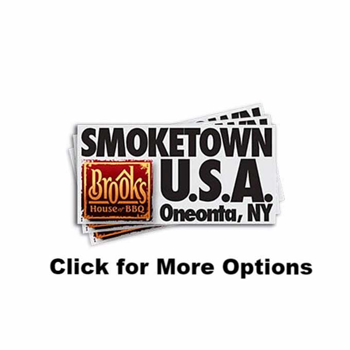 Smoke town sticker